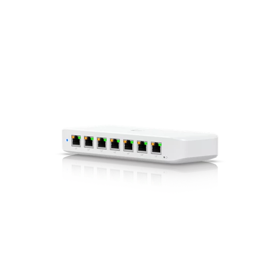 UBiQUiTi Ultra Switch 8x1000Mbps (7xPOE+ 60W), Menedzselhető, Asztali - USW-Ultra-60W