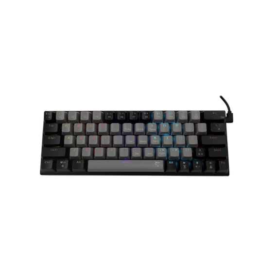 WHITE SHARK GK-002711V2-G-B/R-US WAKIZASHI-2-G-B/R-US mech.bill.szürke/fekete angol,piros 63