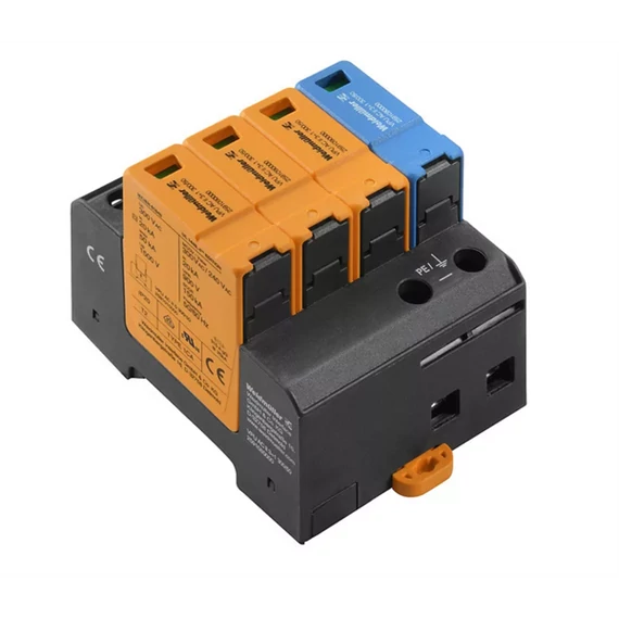 WEIDMÜLLER VPU II 3P+N 20kA 300V/50 AC túlfeszültség-levezető
