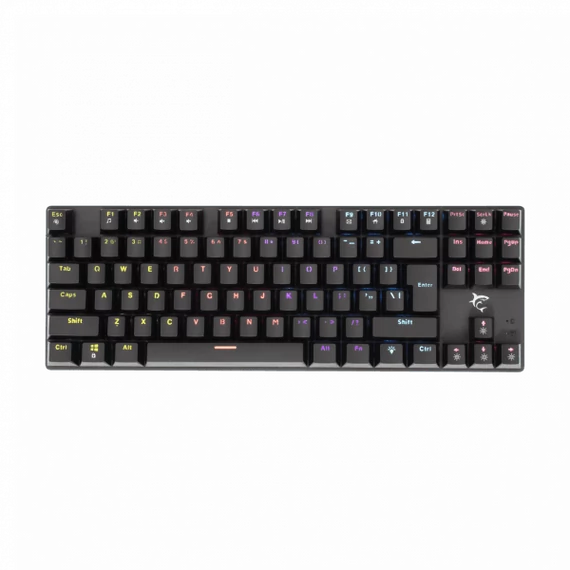 WHITE SHARK COMMANDOS mechanikus (blue switch) gamer billentyűzet (magyar), fekete