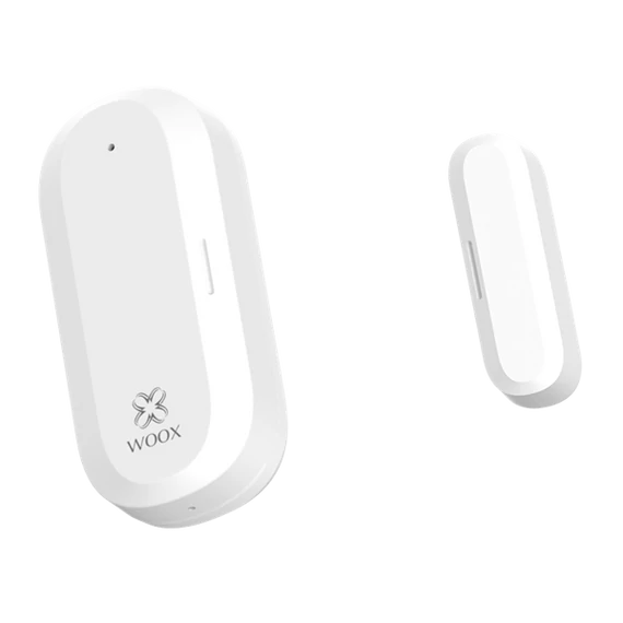 Woox Smart Zigbee Nyitásérzékelő - R7047 (ajtó/ablaknyitás érzékelés, 2xCR2032, Zigbee 3.0)