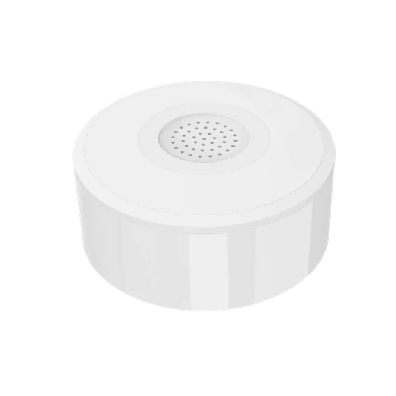 Woox Smart Zigbee Beltéri Sziréna - R7051 (85dB, Zigbee 3.0, 500mAh újratölthető akkumulátor, beltéri)