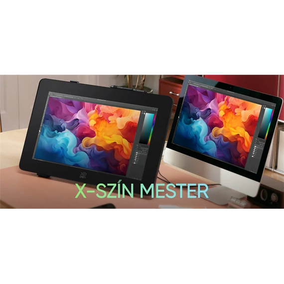 XP-PEN Grafikus kijelző - Artist 24 Pro (Gen 2) 165Hz (23,8", IPS, 16:9, 2560x1440, 5080 LPI, PS 16k, 220 RPS, ACK05)