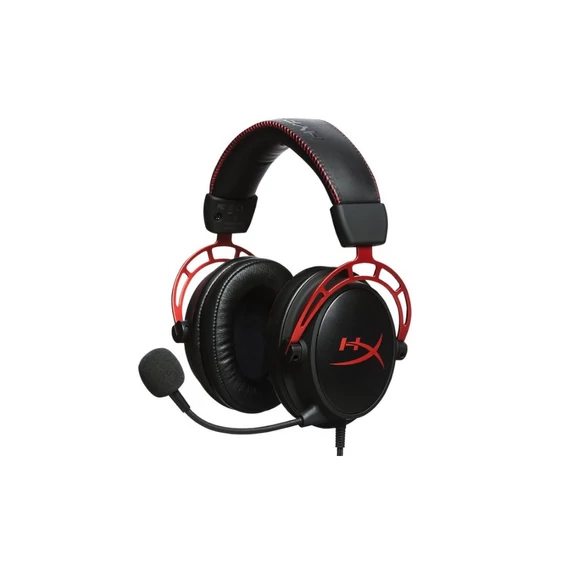 HP HYPERX vezetékes gaming fejhallgató Cloud Alpha - fekete/piros