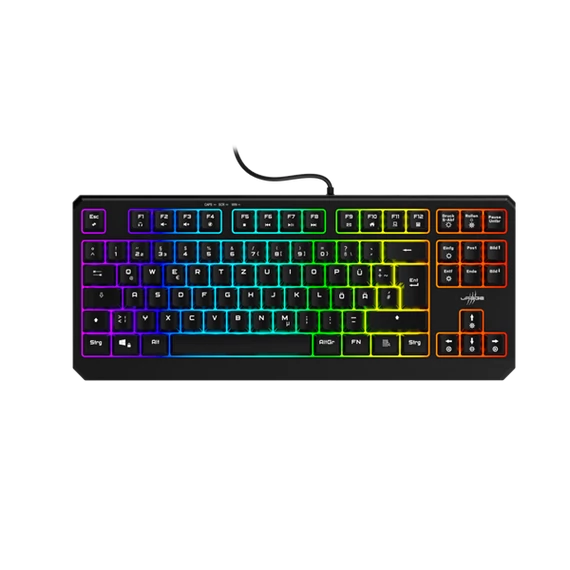 URAGE by HAMA 217818, GAMING URAGE EXODUS 220 TKL BILLENTYŰZET, RGB, FEKETE