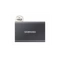 Samsung Külső SSD 4TB - MU-PC4T0T/WW (T7 external, szürke, USB 3.2, 4TB)
