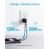 ANKER Hálózati Töltő, 323, 33W, USB-C, USB-A, EU, fekete -  A2331G11