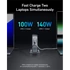 ANKER Hálózati Töltő, 749, 4 portos, 240W, 3xUSB-C, USB-A, EU, fekete - A2342311
