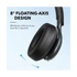 ANKER Vezeték Nélküli Fejhallgató, Soundcore Space One, Aktív Zajszűrő, fekete - A3035G11