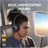 ANKER Vezeték Nélküli Fejhallgató, Soundcore Space One Pro, Összecsukható, Aktív Zajszűrő, jet black - A3062G11