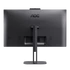 AOC IPS monitor 27" Q27V5CW/BK, 2560x1440, 16:9, 300 cd/m2, 1 ms, HDMI/DisplayPort/USBx4/USB-C, webkamera