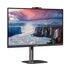 AOC IPS monitor 27" Q27V5CW/BK, 2560x1440, 16:9, 300 cd/m2, 1 ms, HDMI/DisplayPort/USBx4/USB-C, webkamera