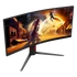 AOC Ívelt Gaming 180Hz Fast VA monitor 34" CU34G4, 3440x1440, 21:9, 300 cd/m2, 0.5 ms, HDMIx2/DisplayPort