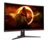 AOC Ívelt Gaming 165Hz VA monitor 27" C27G2E/BK, 1920x1080, 16:9, 250cd/m2, 1ms, 2xHDMI/DisplayPort/VGA