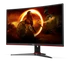 AOC Ívelt Gaming 165Hz VA monitor 27" C27G2E/BK, 1920x1080, 16:9, 250cd/m2, 1ms, 2xHDMI/DisplayPort/VGA