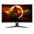 AOC Ívelt Gaming 165Hz VA monitor 27" C27G2E/BK, 1920x1080, 16:9, 250cd/m2, 1ms, 2xHDMI/DisplayPort/VGA