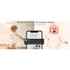 Arenti bébiőr - AINANNY-CAM (3MP, Wifi, sírás-, hőmérséklet-, páratartalom figyelés, microSD, mikrofon, hangszóró)
