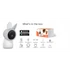 Arenti bébiőr - AINANNY-CAM (3MP, Wifi, sírás-, hőmérséklet-, páratartalom figyelés, microSD, mikrofon, hangszóró)