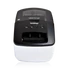 BROTHER Címkenyomtató QL-700, asztali, thermál, 93 címke/perc, 150mm/mp, USB, 300dpi, LED kijelző, DK címke
