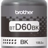 BROTHER Tintapatron BTD60BK, 6500 oldal, Fekete