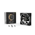 Be Quiet! Cooler 12cm - LIGHT WINGS 120mm PWM (RGB, 1700rpm, 20,6dB, fekete)