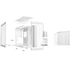 Be Quiet! Számítógépház - LIGHT BASE 900 DX White (ATX, edzett üveg oldallap, fehér)