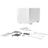 Be Quiet! Számítógépház - Pure Base 501 Airflow Window White (ATX, edzett üveg oldallap, fehér)