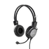 Bluestork Fejhallgató - MC201 Office Headset (mikrofon; hangerő szabályzó, 3,5 Jack, fekete)