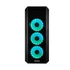 CHIEFTEC Ház Gaming Scorpion 3 ATX, 4x120mm RGB ventilátor, RGB vezérlő, Tápegység nélkül, Edzett Üveg, Fekete