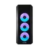 CHIEFTEC Ház Gaming Scorpion 3 ATX, 4x120mm RGB ventilátor, RGB vezérlő, Tápegység nélkül, Edzett Üveg, Fekete