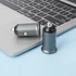 COLORWAY Autós töltő, CW-CHA029PD-GR, 2xUSB (Type-C PD20W + USB QC3.0 ) (38W) szürke