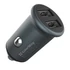 COLORWAY Autós töltő, CW-CHA036Q-GR 2USB Quick Charge 3.0 (36W) szürke