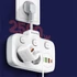 COLORWAY Hálózati elosztó, CW-CHE24PDW, 2 dugalj, 3xUSB-A, 1xUSB-C 2m, fekete