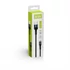 COLORWAY Kábel, USB CW-CBUM045-BK, MicroUSB (nylon) 2,4A 1M fekete