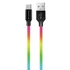 COLORWAY Kábel, USB Type-C (multicolor) 2.4A 1m (CW-CBUC018-MC)