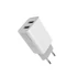 COLORWAY USB töltő adapter, 2USB AUTO ID 2.1A (10W) white (CW-CHS015-WT)