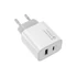 COLORWAY USB töltő adapter, Power Delivery Port PPS USB (Type-C PD + USB QC3.0) (30W) white (CW-CHS037PD-WT)