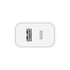 COLORWAY USB töltő adapter, (Type-C PD + USB QC3.0) (20W) V2 white