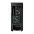 COOLER MASTER Ház Midi ATX MasterBox 520 + 3db Ventilátor + HUB, Tápegység nélkül, Üvegfalú, fekete