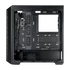 COOLER MASTER Ház Midi ATX MasterBox 520 + 3db Ventilátor + HUB, Tápegység nélkül, Üvegfalú, fekete