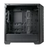 COOLER MASTER Ház Midi ATX MasterBox 520 + 3db Ventilátor + HUB, Tápegység nélkül, Üvegfalú, fekete