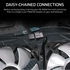 CORSAIR CPU hűtő NAUTILUS 240 RS ARGB Liquid CPU Cooler (vízhűtés), 2 Ventilátoros, LGA1851 támogatással, fekete