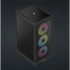 CORSAIR Ház 2000D RGB AIRFLOW Mini-ITX, 3xAF120 RGB SLIM Ventillátorral, SFX Tápegység nélkül, Edzett Üveg, fekete