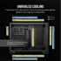 CORSAIR Ház 2500D AIRFLOW, Tápegység nélkül, Edzett Üveg, fekete