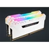 CORSAIR Memória VENGEANCE RGB PRO DDR4 16GB 3200MHz C16 (Kit of 2), fehér