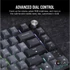 CORSAIR Vezeték Nélküli Billentyűzet Gaming, K65 PLUS 75%, Mechanikus, MLX Red switch, US, fekete