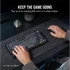 CORSAIR Vezeték Nélküli Billentyűzet Gaming, K65 PLUS 75%, Mechanikus, MLX Red switch, US, fekete