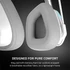 CORSAIR Vezeték Nélküli Headset, VOID v2 Wireless Gaming Headset, Dolby Atmos, fehér