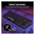 CORSAIR Vezetékes Billentyűzet Gaming, K65 PRO MINI RGB 65%, Optical-Mechanical, US, szürke