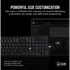 CORSAIR Vezetékes Billentyűzet Gaming, K70 CORE RGB, Mechanikus, MLX Red switch, 104 gombos, US, fekete